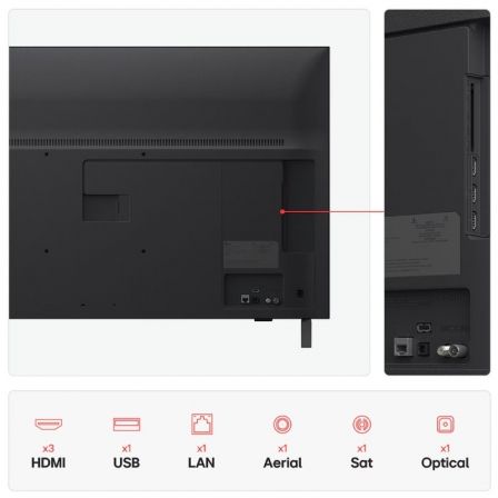 LG 43UA75006LA Smart TV 4K UHD 43 pulgadas webOS 25 LG 43UA75006LA Smart TV 4K UHD 43 pulgadas webOS 25